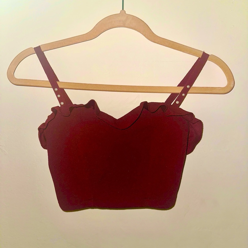 Crop top Redwine. 🍷